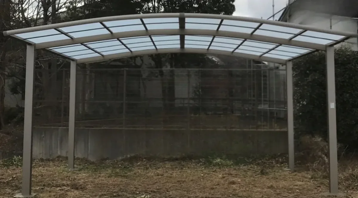 甲良町 カーポート2台用施工事例
