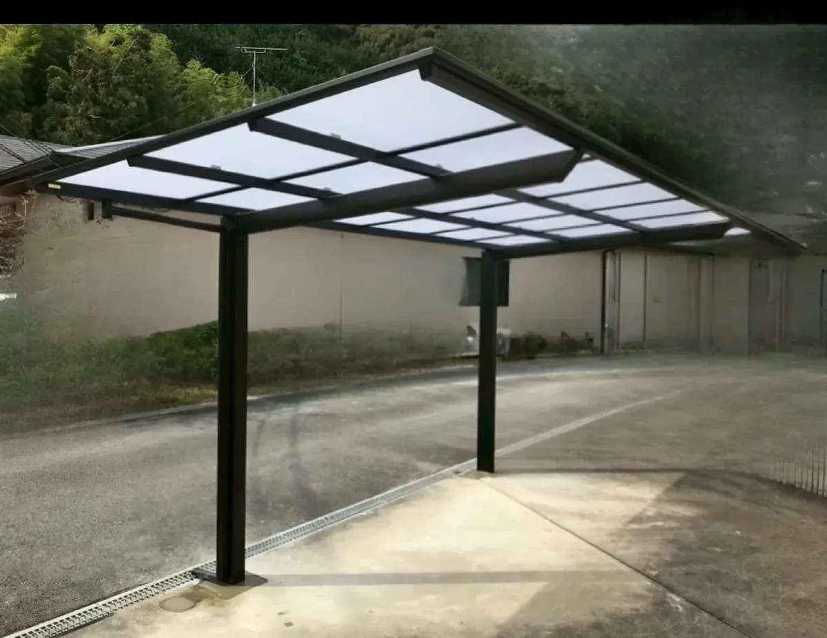 竜王町 P 様邸・サイクルポート施工事例