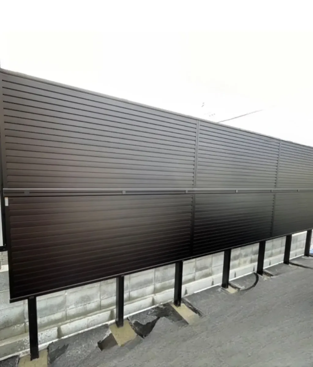 野洲市 H 様邸・フェンス施工事例
