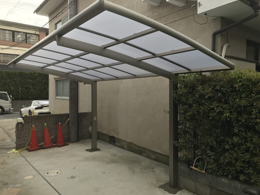 滋賀・多賀で加工したサイクルポート